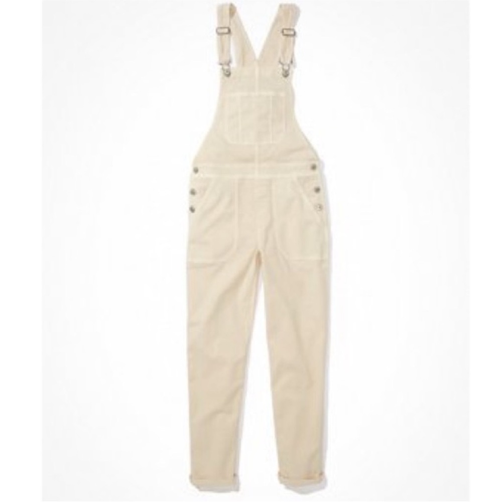 American Eagle Overall Size Large Cropped Ankle
